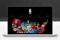 篮球网页设计模板NBA体育运动网页制作