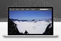 长白山旅游网页设计制作静态景点网页模板
